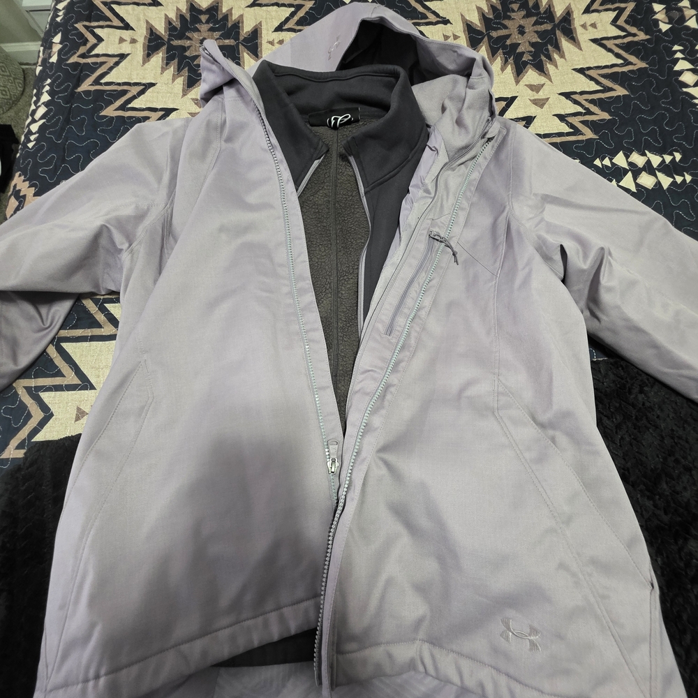 Under Armour Lavender Hooded Jacket